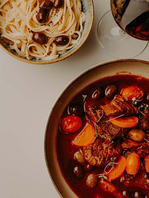 Stufatu de Veau aux olives