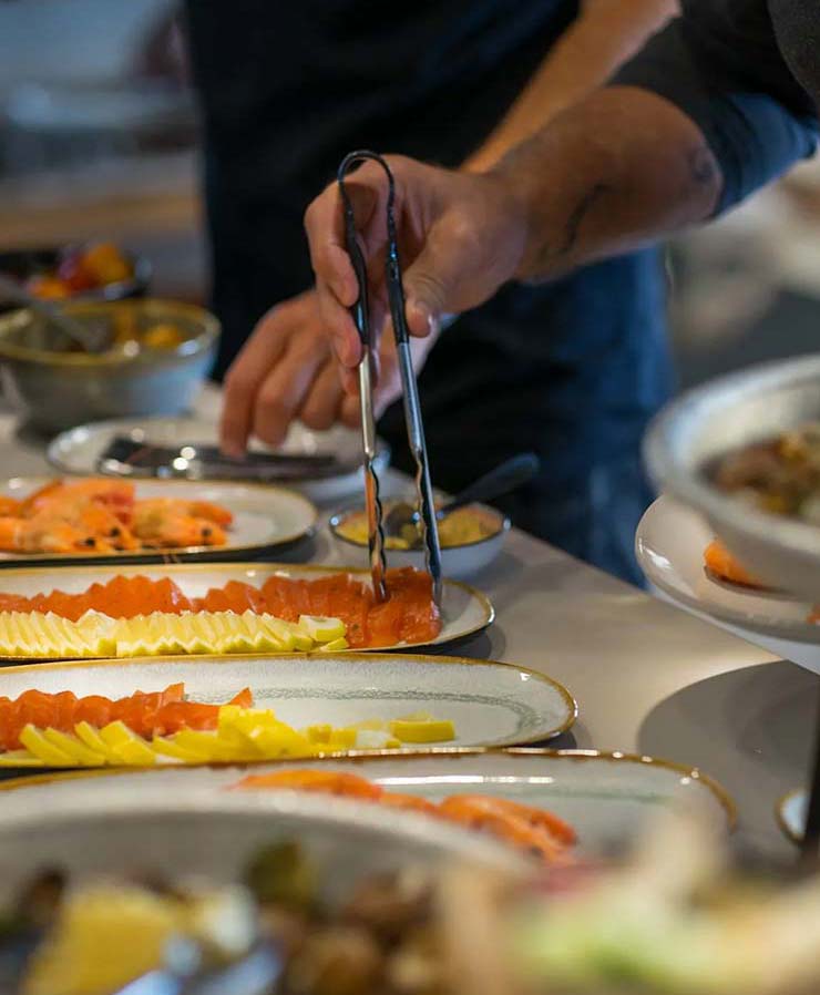 Buffet salé Buffet salé Brunch du dimanche au Lido de Toulon